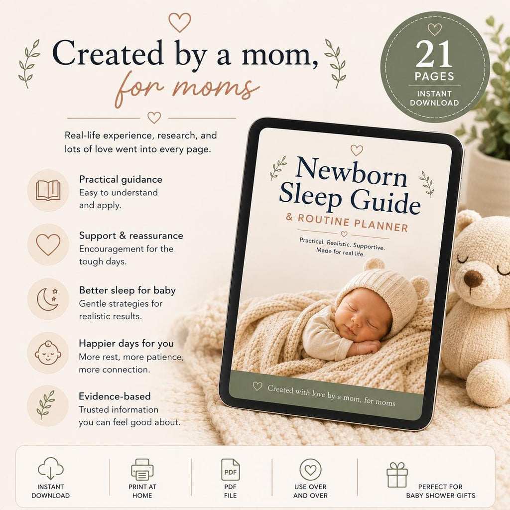 Newborn Sleep Guide | Wake Windows, Sleep Schedule, Naps & Colic Support PDF