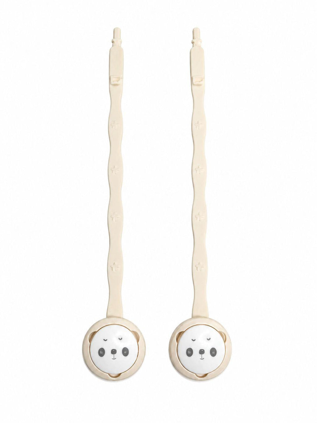 Panda Pacifier Clip — Adjustable Silicone Strap for Boys & Girls