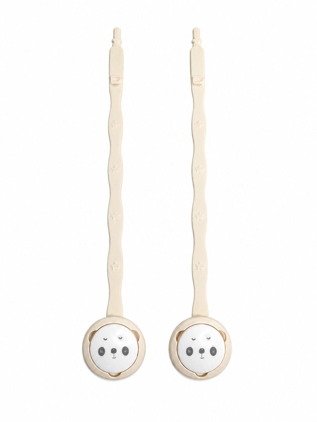 Panda Pacifier Clip — Adjustable Silicone Strap for Boys & Girls