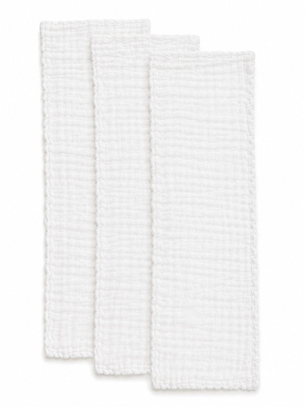 Muslin Burp Cloth Set | Ultra Soft Cotton Baby Essentials, Newborn Feeding Clths