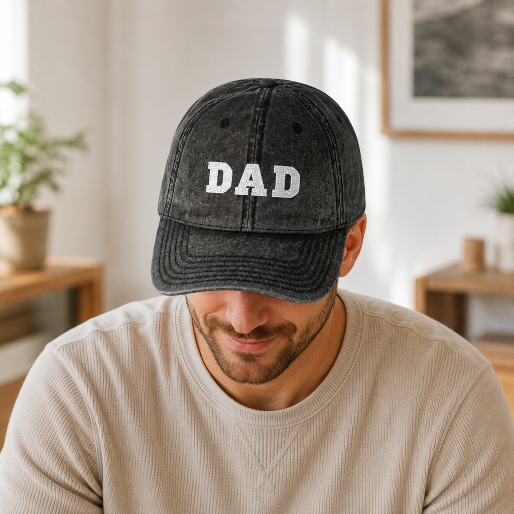 Personalized Embroidered Mom Dad Grandma Grandpa Hat, Custom Mama Nana Papa Vintage Baseball Cap, Pregnancy Announcement Gift