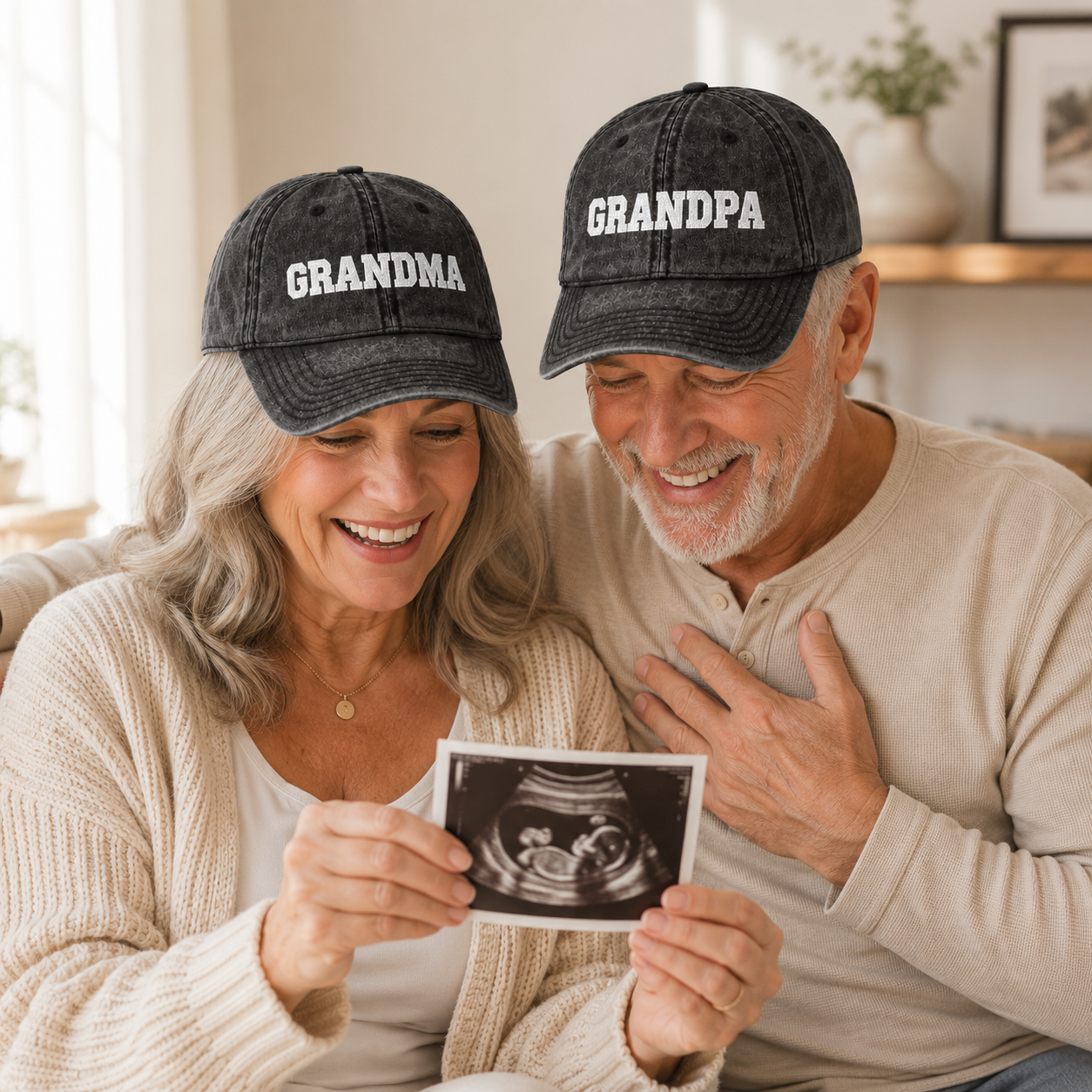 Personalized Embroidered Mom Dad Grandma Grandpa Hat, Custom Mama Nana Papa Vintage Baseball Cap, Pregnancy Announcement Gift