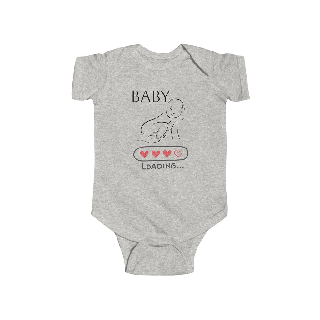Baby Loading Onesie infant bodysuit | pregnancy announcement, baby shower