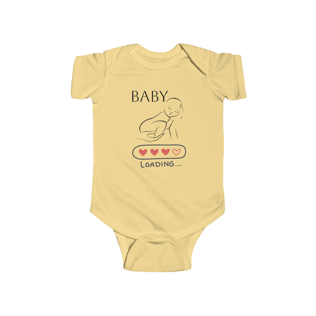 Baby Loading Onesie infant bodysuit | pregnancy announcement, baby shower