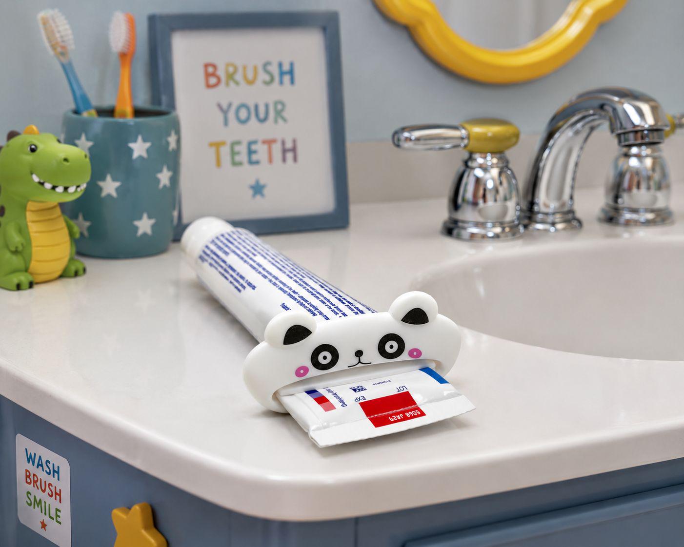 Animal Toothpaste Squeezer — Fun Kids Bathroom Accessory