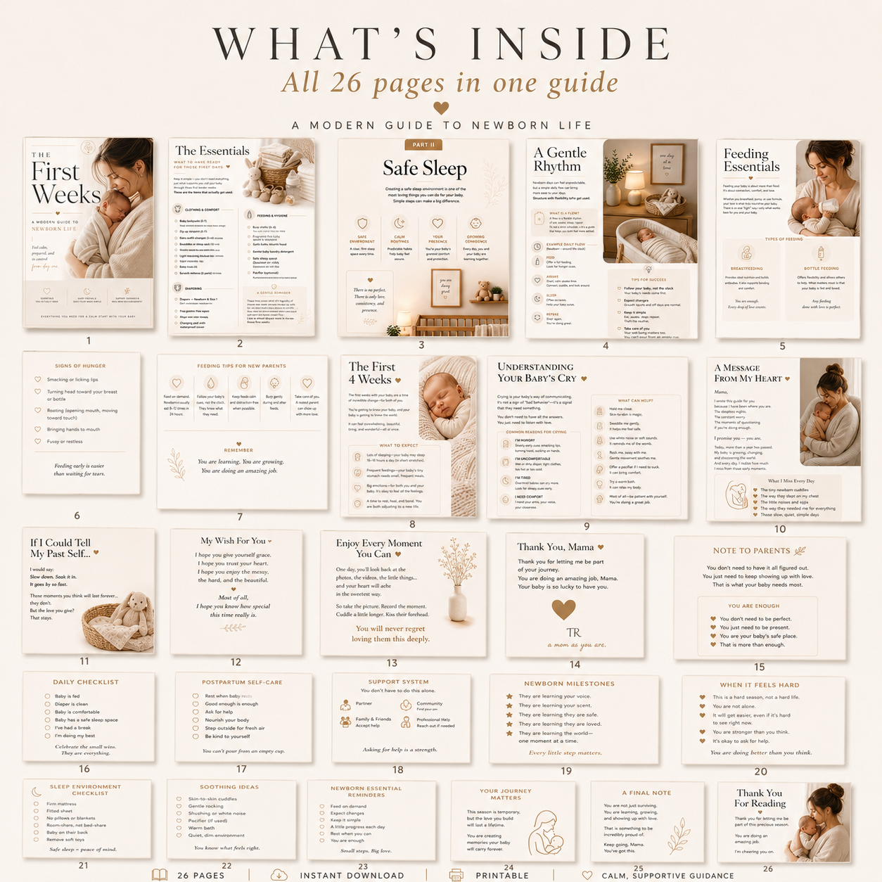 Ultimate Newborn Bundle for First-Time Moms