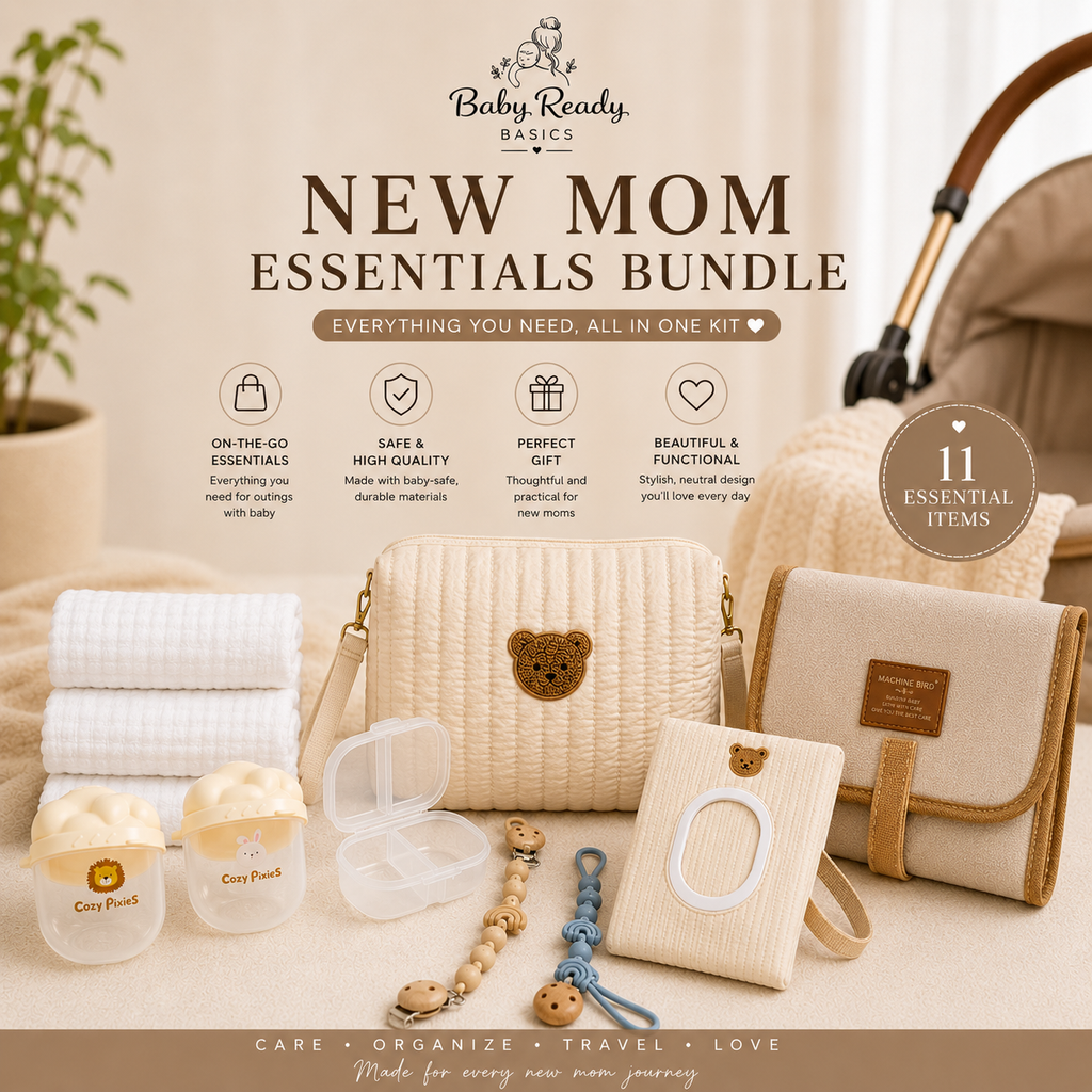 New Mom Essentials Bundle | Baby Shower Gift Set & Newborn Must-Haves