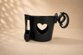 Stroller Cup Holder — Universal Fit with Heart Cutout Design