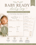 Baby Daily Tracker Log — Keep Track of Your Newborn’s Routine