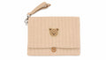 Quilted Bear Diaper Organizer — Multi Pocket Stroller Bag with Wipes Holder